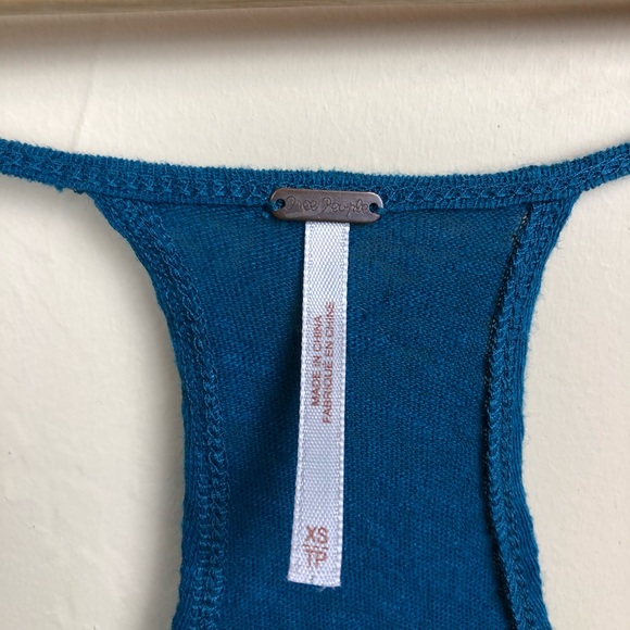 Free People | Linen Blend Open Back Crop - Picture 3 of 3